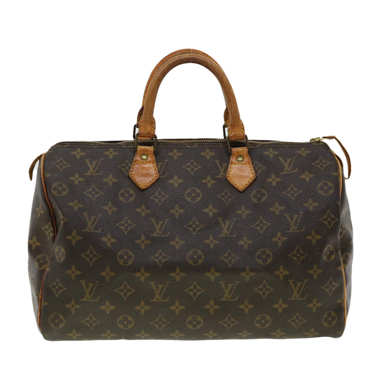 LOUIS VUITTON Monogram Speedy 35 Hand Bag M41524 LV bs1582