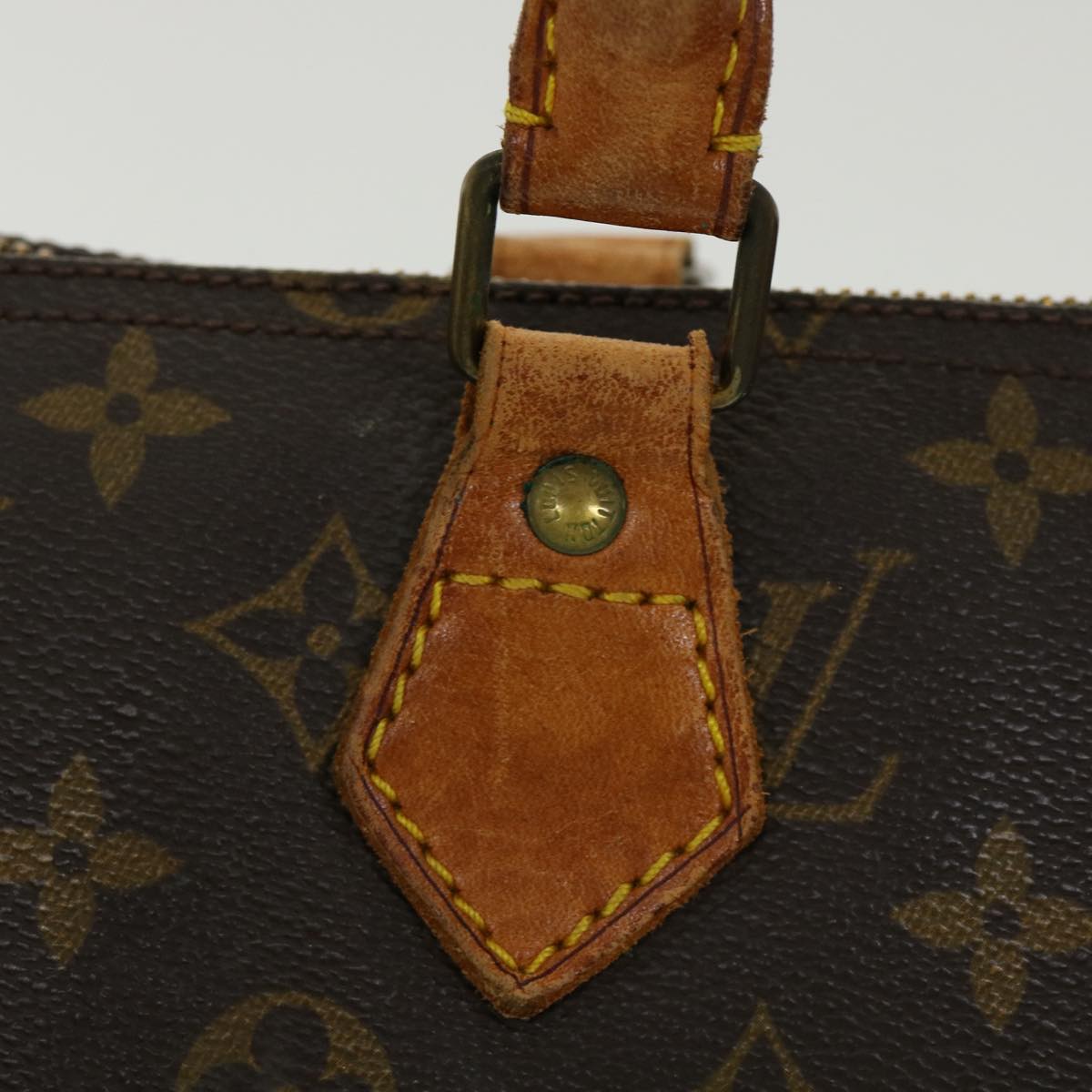 LOUIS VUITTON Monogram Speedy 35 Hand Bag M41524 LV bs1582