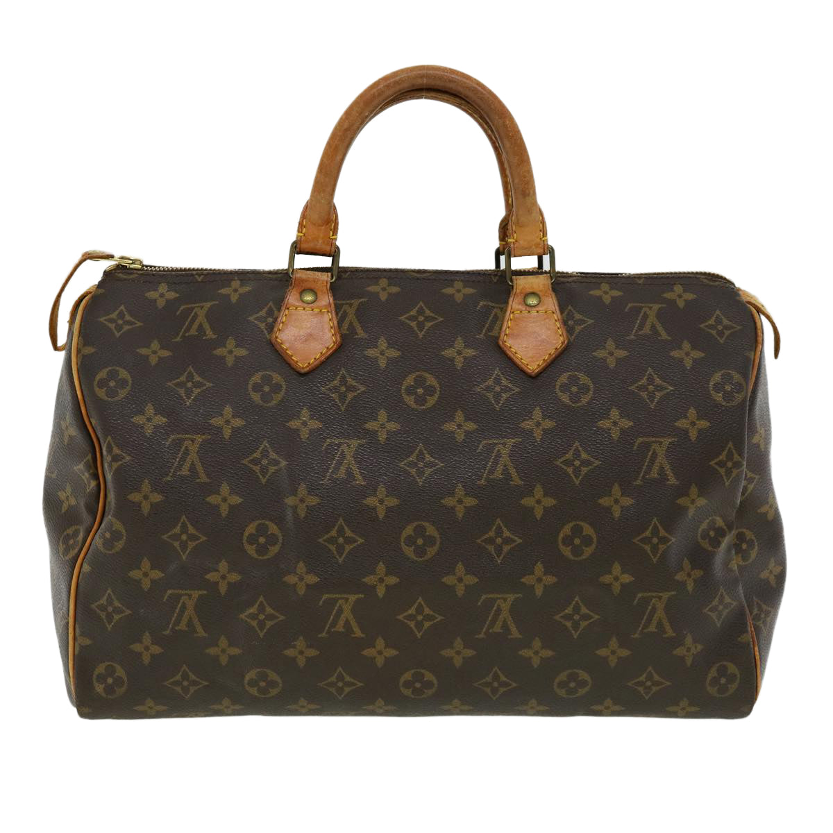 LOUIS VUITTON Monogram Speedy 35 Hand Bag M41524 LV bs1582