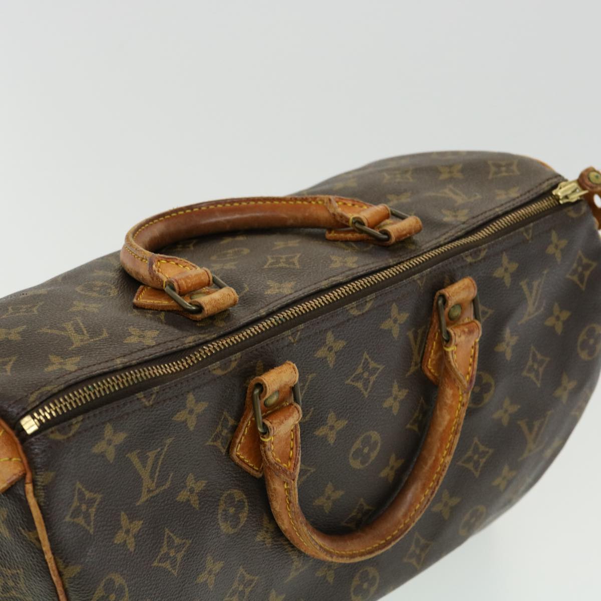 LOUIS VUITTON Monogram Speedy 35 Hand Bag M41524 LV bs1582
