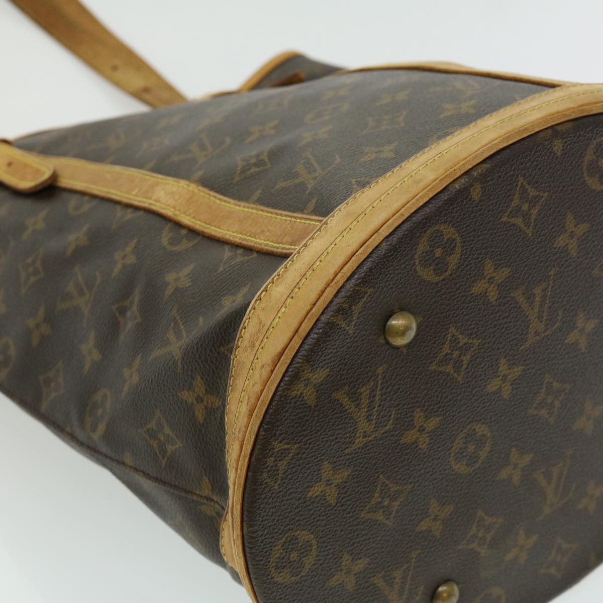 LOUIS VUITTON Monogram Bucket GM Shoulder Bag M42236 LV bs1584