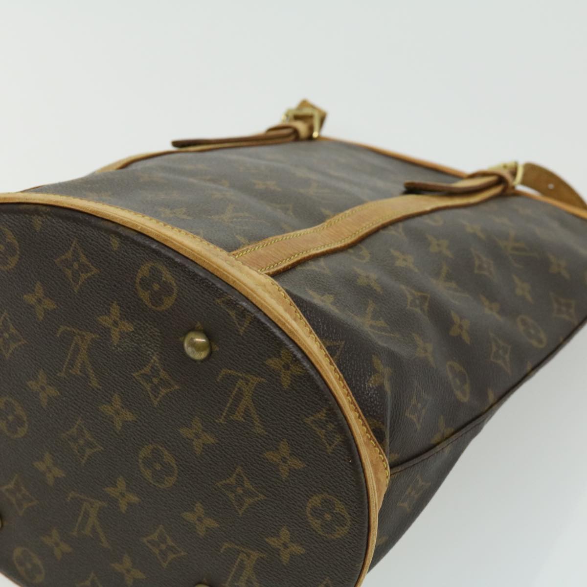LOUIS VUITTON Monogram Bucket GM Shoulder Bag M42236 LV bs1584