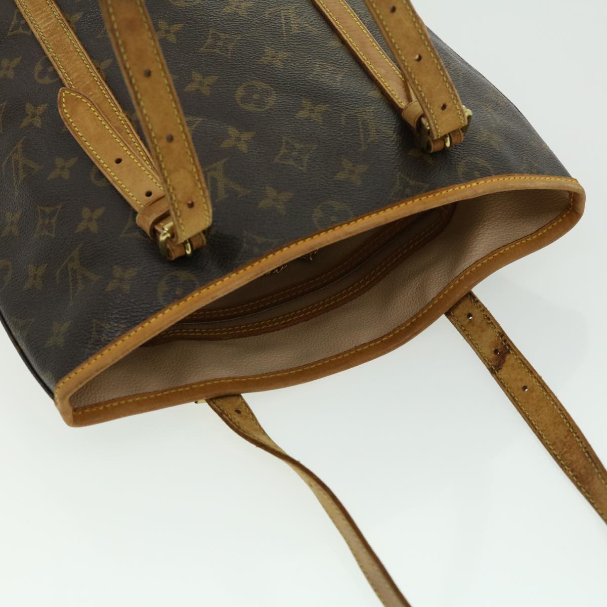 LOUIS VUITTON Monogram Bucket GM Shoulder Bag M42236 LV bs1584