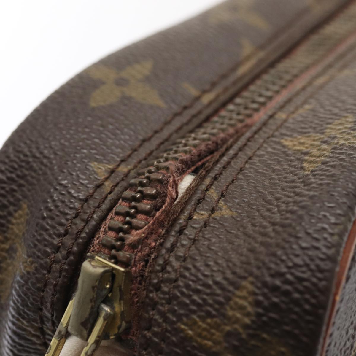 LOUIS VUITTON Monogram Compiegne 28 Clutch Bag M51845 LV bs15907