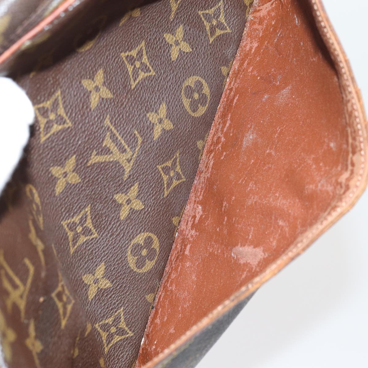 LOUIS VUITTON Monogram Compiegne 28 Clutch Bag M51845 LV bs15907