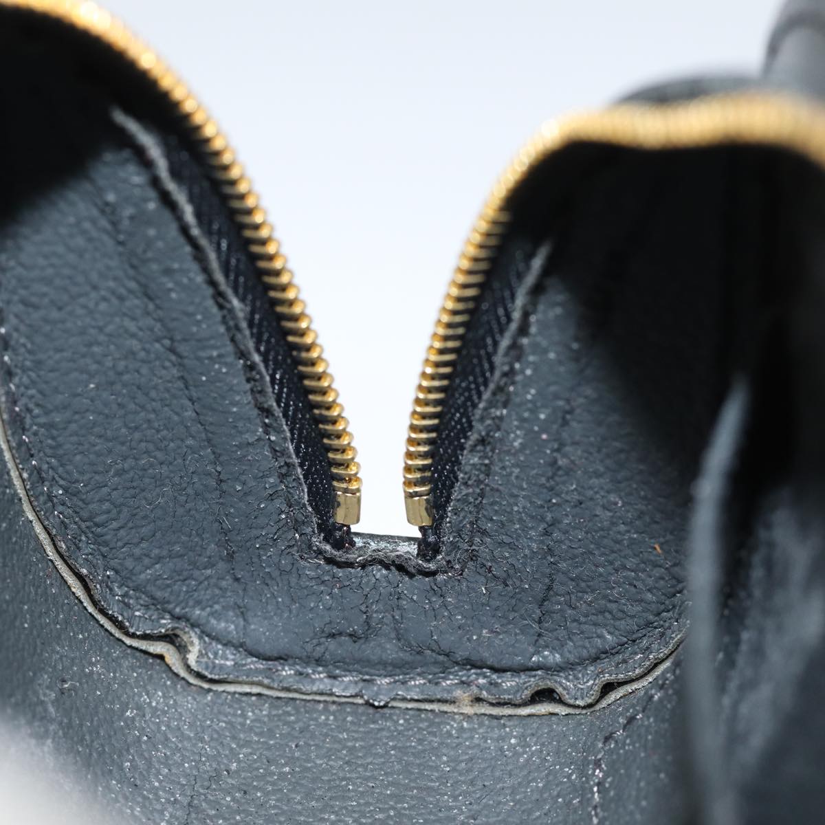LOUIS VUITTON Epi Dauphine PM Pouch Black M48442 LV bs15910