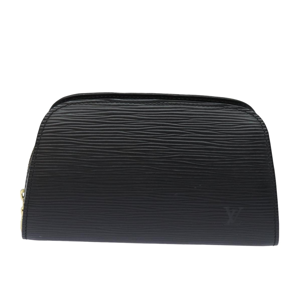 LOUIS VUITTON Epi Dauphine PM Pouch Black M48442 LV bs15910