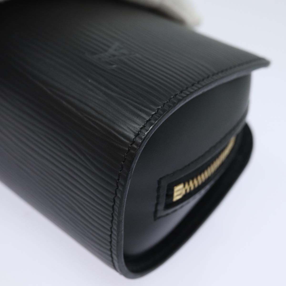 LOUIS VUITTON Epi Dauphine PM Pouch Black M48442 LV bs15910