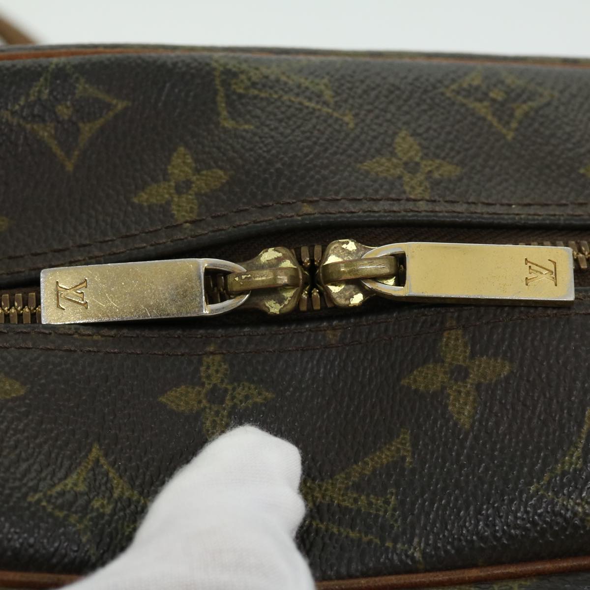 LOUIS VUITTON Monogram Cite MM Hand Bag M51182 LV bs1594