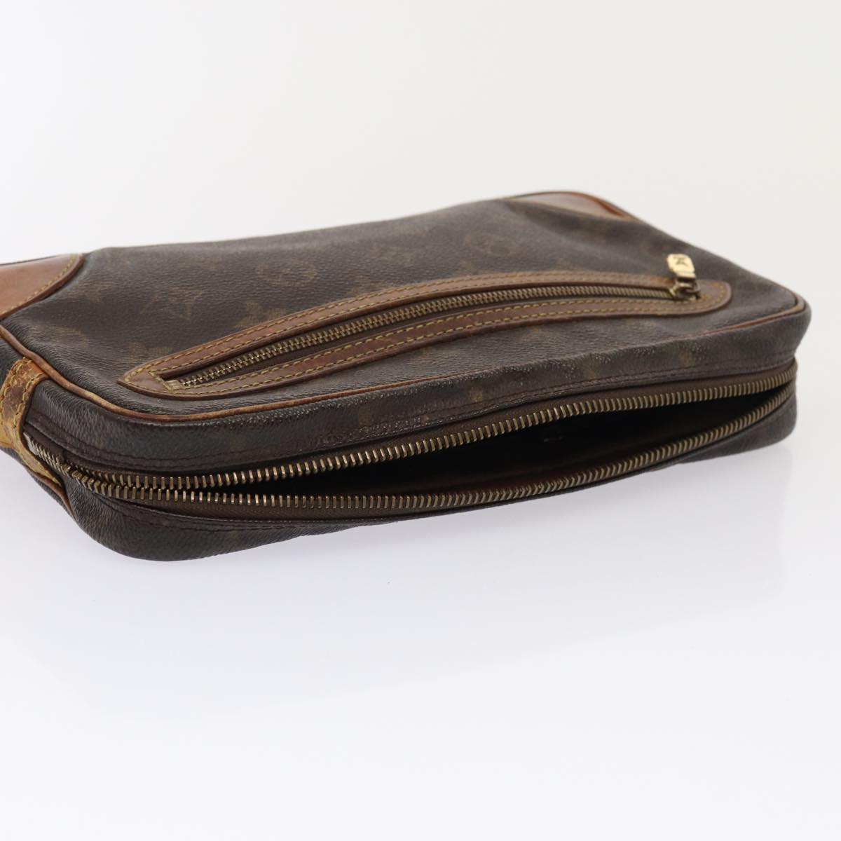 LOUIS VUITTON monogram epi taiga Clutch Bag 4Set Black LV bs15948