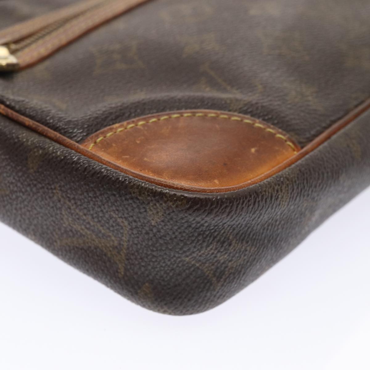 LOUIS VUITTON monogram epi taiga Clutch Bag 4Set Black LV bs15948