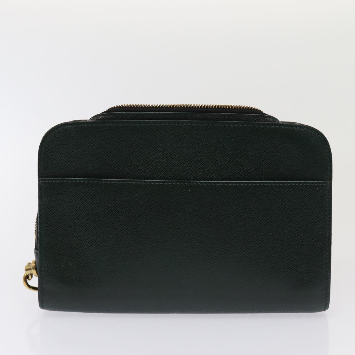 LOUIS VUITTON monogram epi taiga Clutch Bag 4Set Black LV bs15948