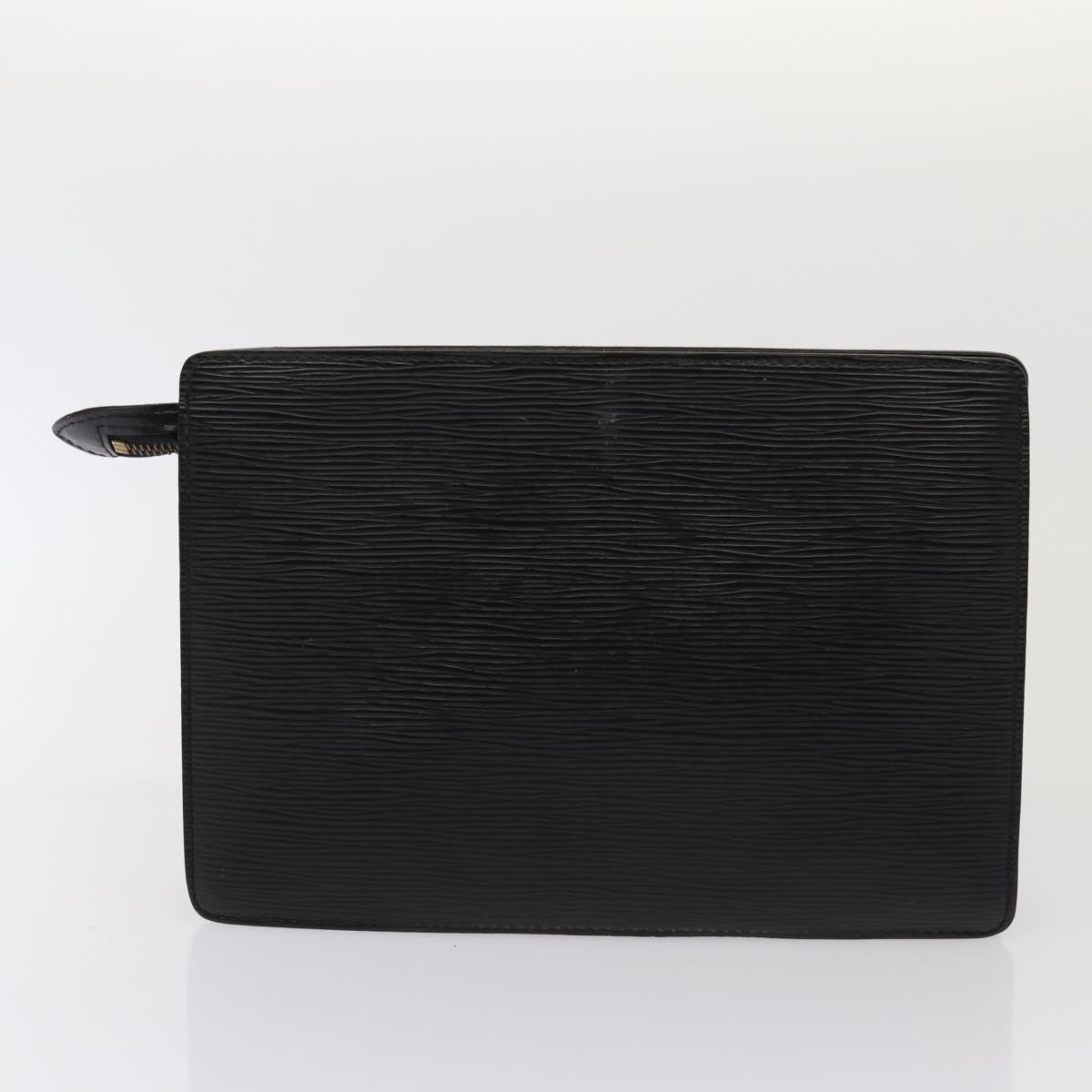 LOUIS VUITTON monogram epi taiga Clutch Bag 4Set Black LV bs15948