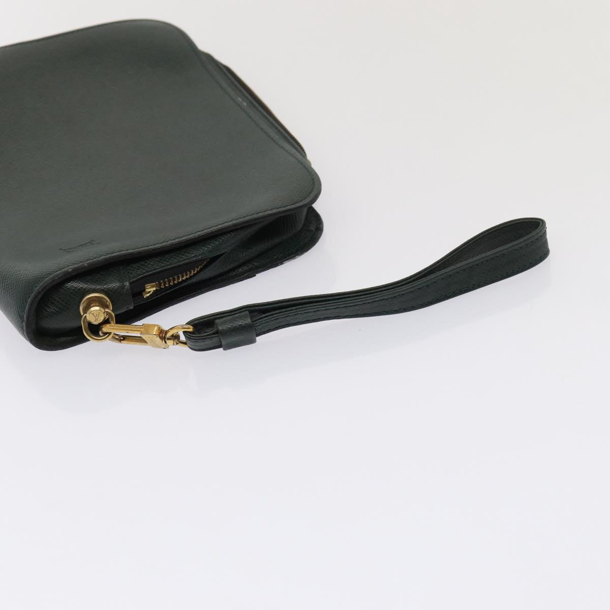 LOUIS VUITTON monogram epi taiga Clutch Bag 4Set Black LV bs15948