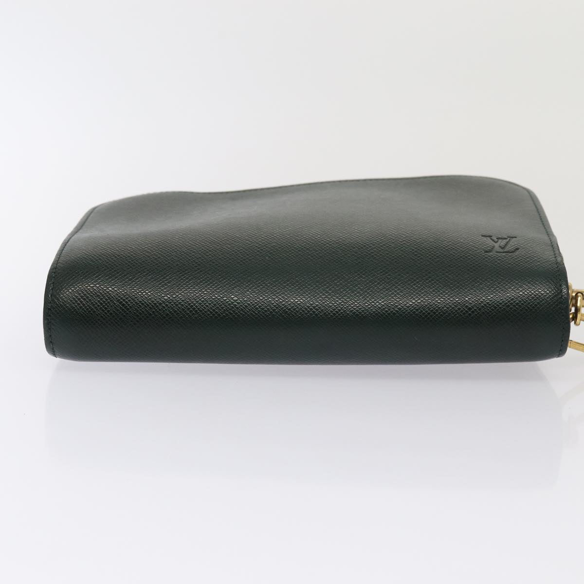 LOUIS VUITTON monogram epi taiga Clutch Bag 4Set Black LV bs15948