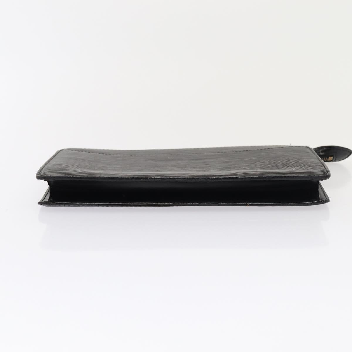 LOUIS VUITTON monogram epi taiga Clutch Bag 4Set Black LV bs15948