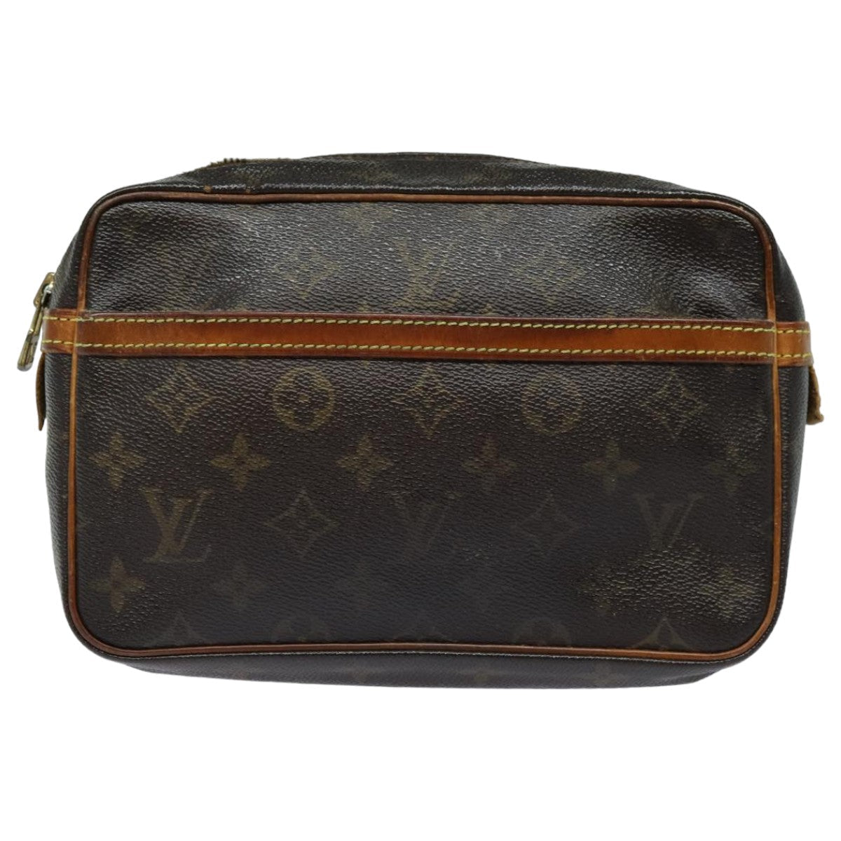 LOUIS VUITTON Monogram Compiegne 23 Clutch Bag M51847 LV bs15970