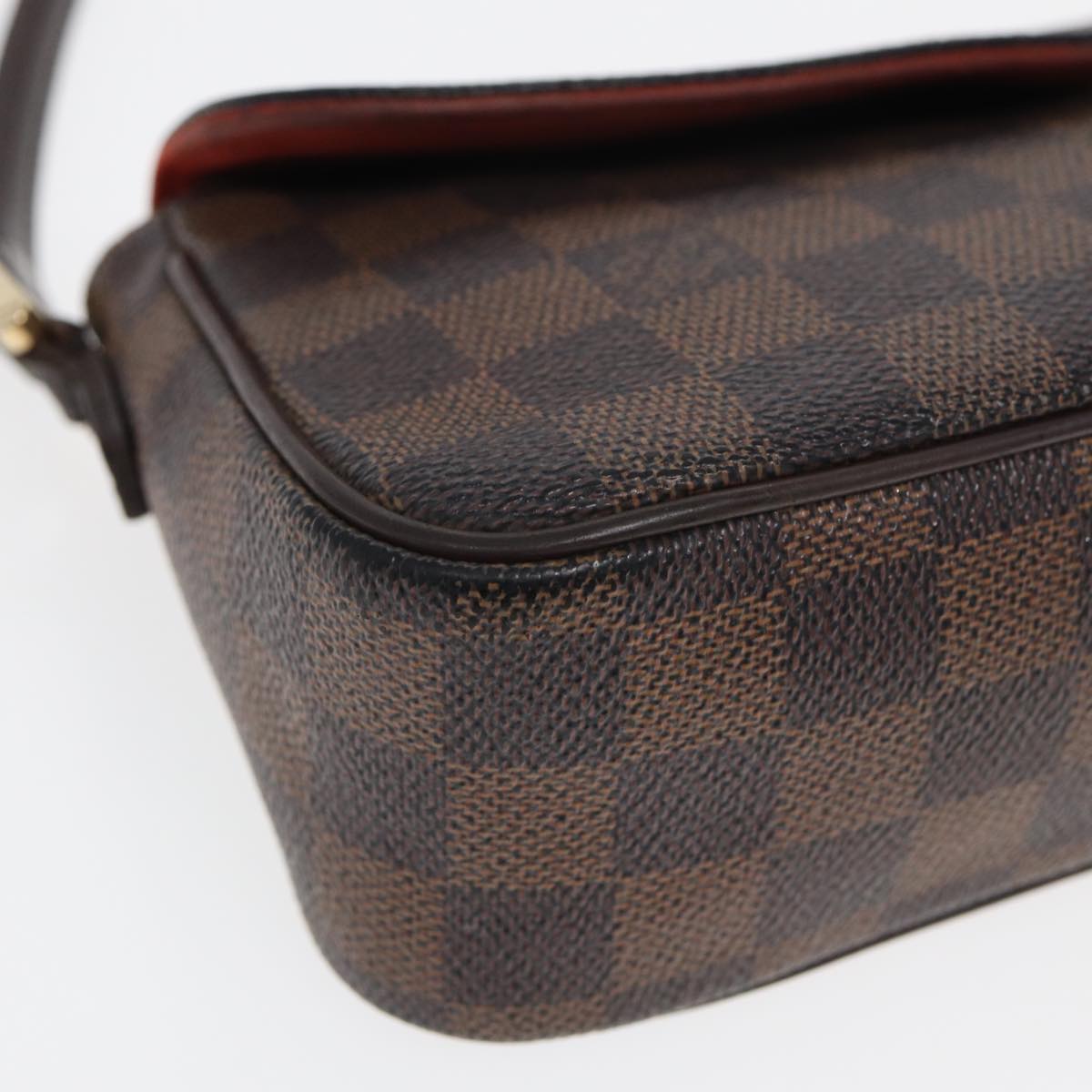 LOUIS VUITTON Damier Ebene Recoleta Shoulder Bag N51299 LV bs15976