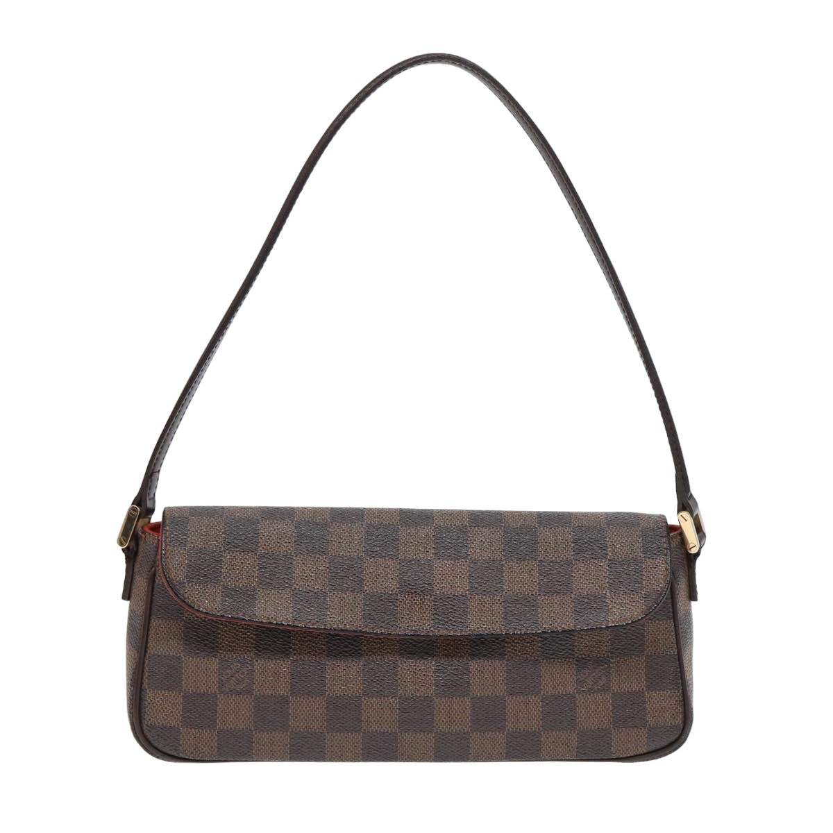 LOUIS VUITTON Damier Ebene Recoleta Shoulder Bag N51299 LV bs15976
