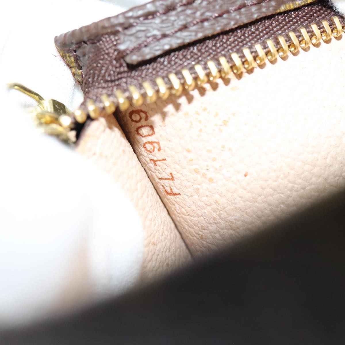 LOUIS VUITTON Monogram Bucket GM Pouch Accessory Pouch LV bs15978