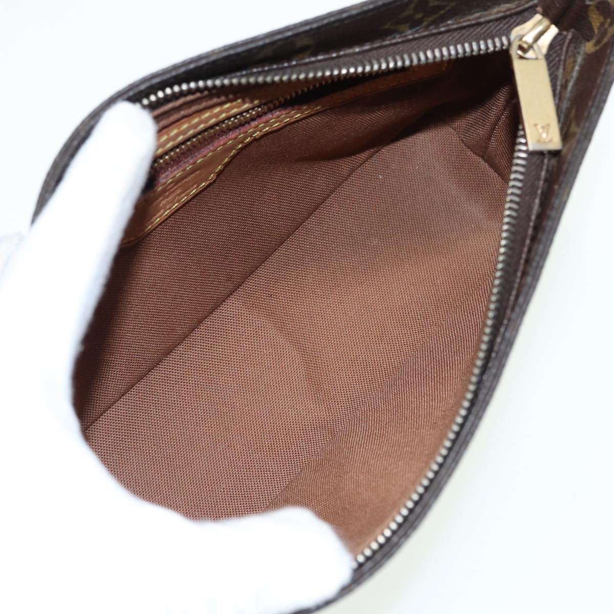 LOUIS VUITTON Monogram Trotteur Shoulder Bag M51240 LV bs15983