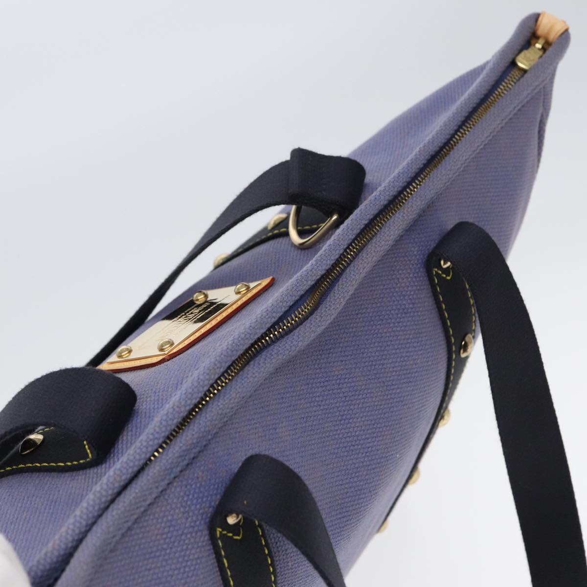 LOUIS VUITTON Antigua Cabas GM Tote Bag Blue M40083 LV bs15986