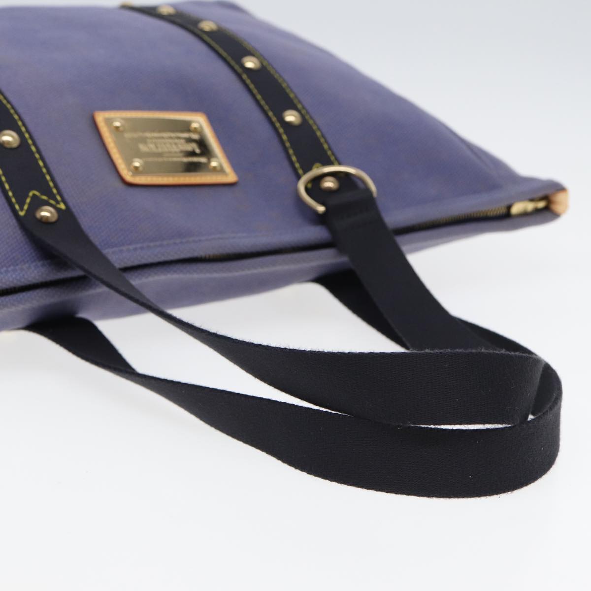 LOUIS VUITTON Antigua Cabas GM Tote Bag Blue M40083 LV bs15986