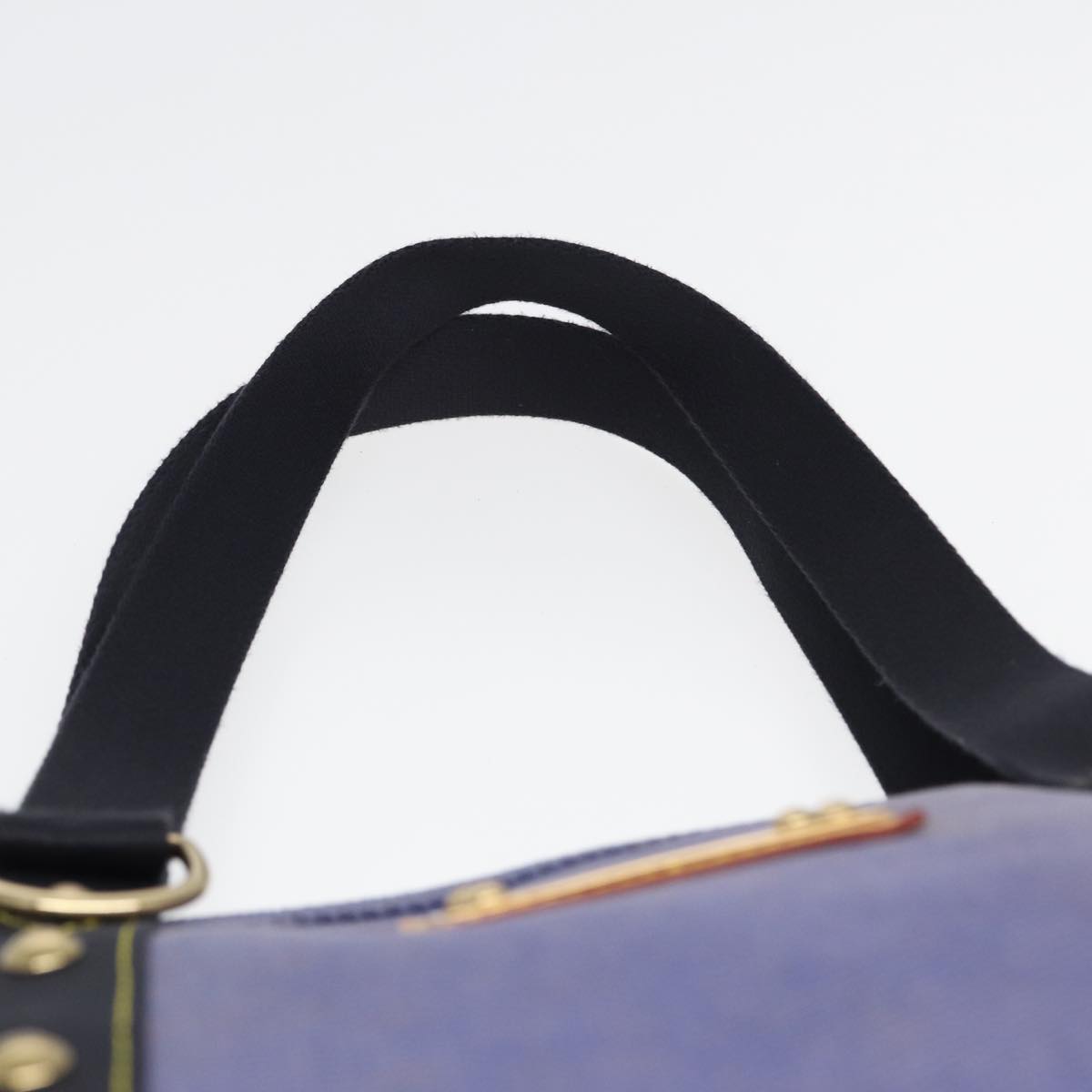 LOUIS VUITTON Antigua Cabas GM Tote Bag Blue M40083 LV bs15986
