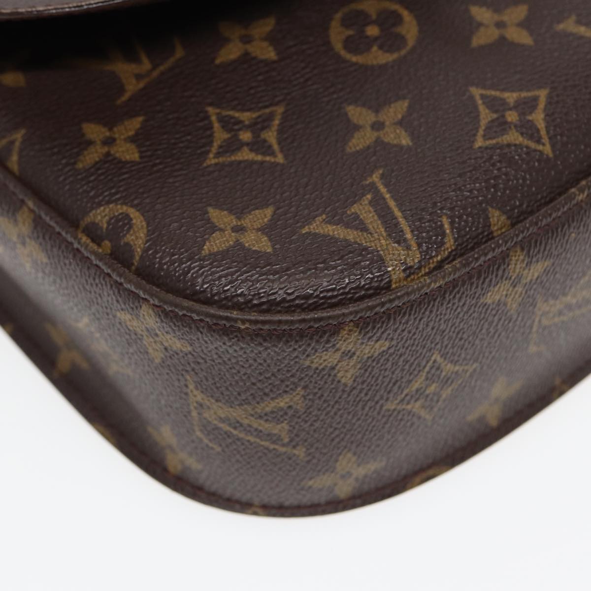 LOUIS VUITTON Monogram Saint Cloud GM Shoulder Bag M51242 LV bs15992