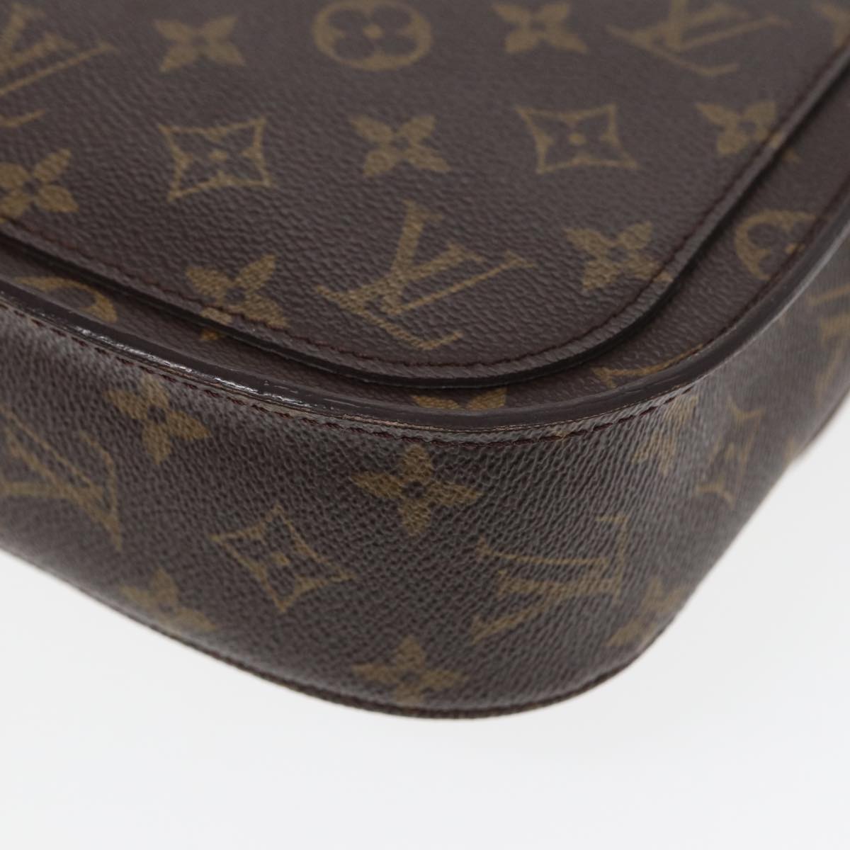 LOUIS VUITTON Monogram Saint Cloud GM Shoulder Bag M51242 LV bs15992