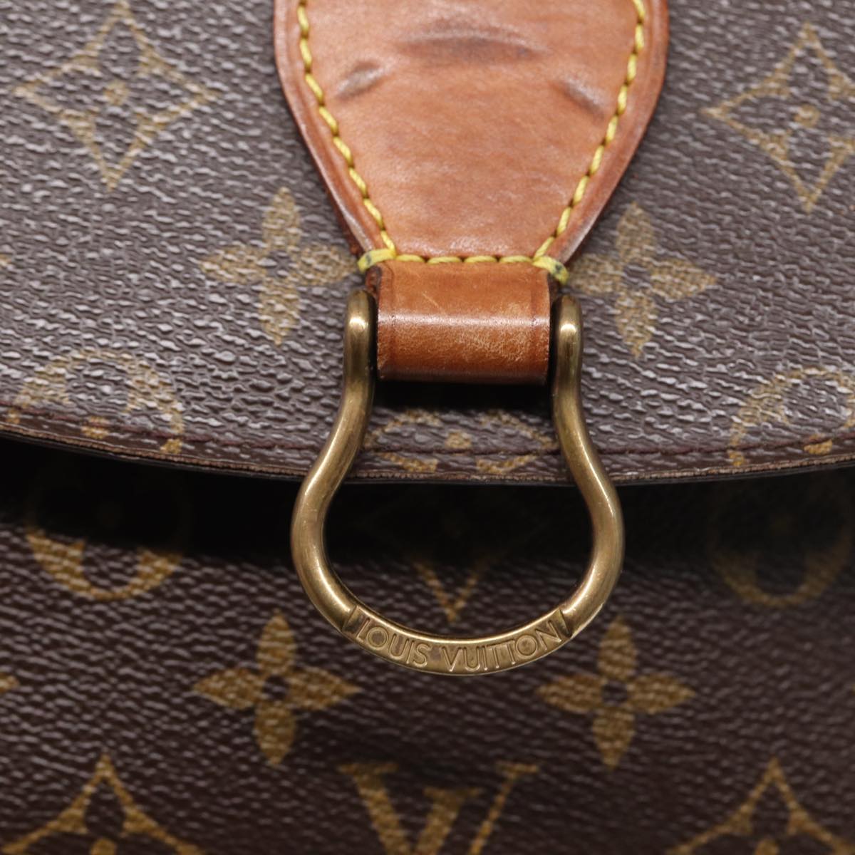 LOUIS VUITTON Monogram Saint Cloud GM Shoulder Bag M51242 LV bs15992