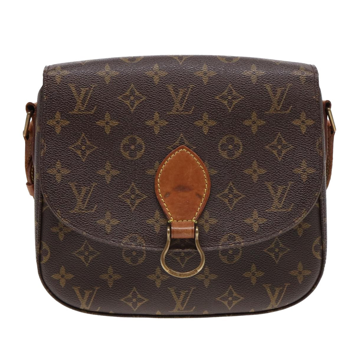 LOUIS VUITTON Monogram Saint Cloud GM Shoulder Bag M51242 LV bs15992