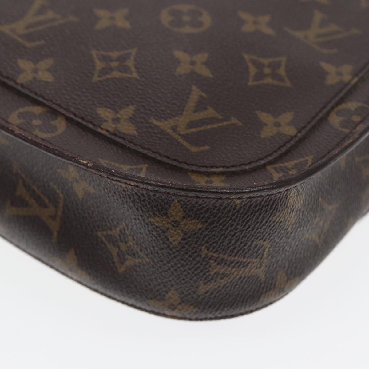 LOUIS VUITTON Monogram Saint Cloud GM Shoulder Bag M51242 LV bs15993