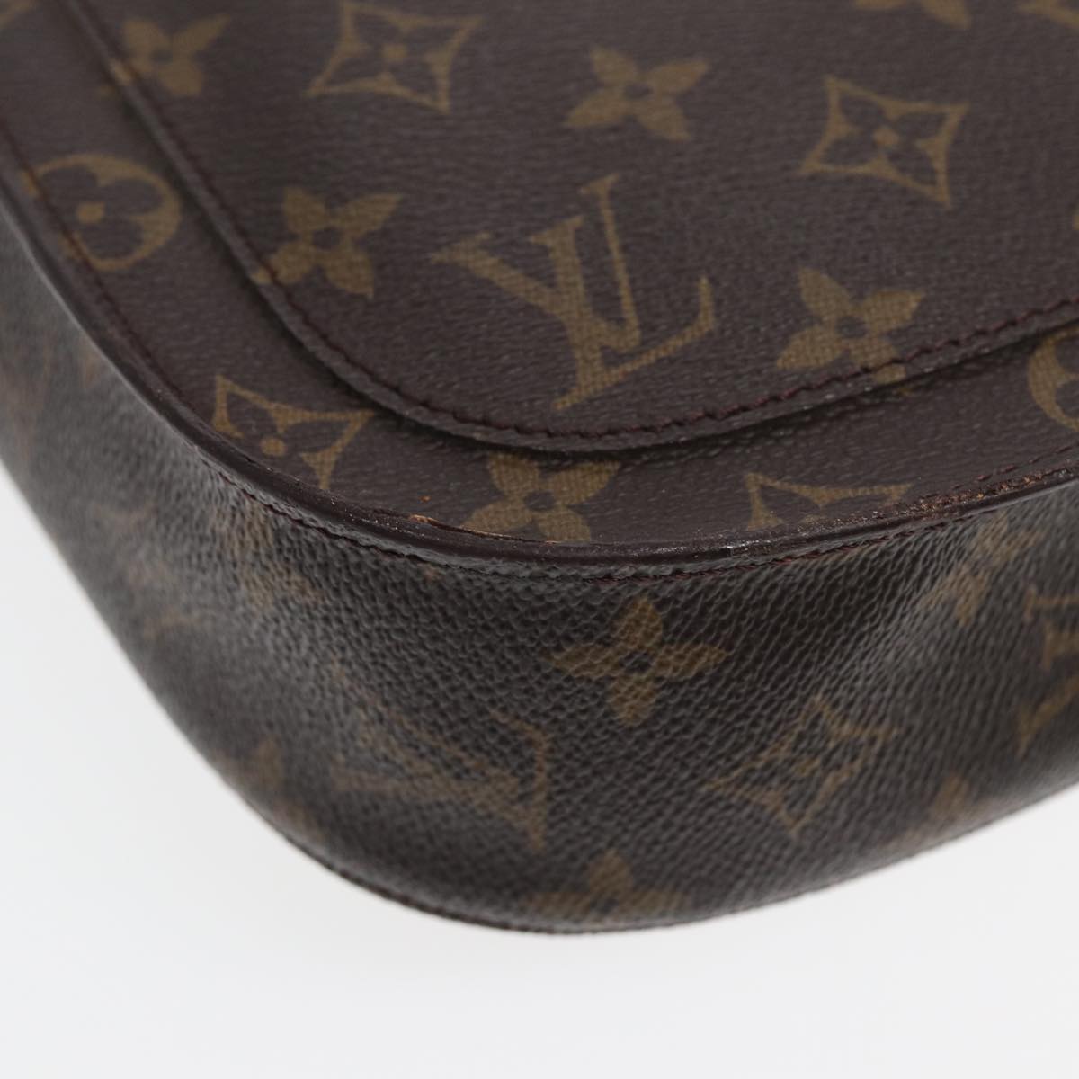 LOUIS VUITTON Monogram Saint Cloud GM Shoulder Bag M51242 LV bs15993