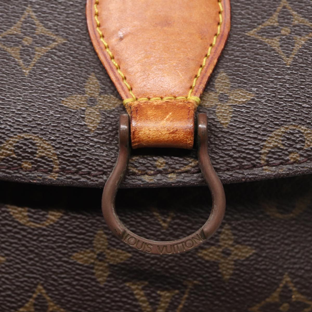 LOUIS VUITTON Monogram Saint Cloud GM Shoulder Bag M51242 LV bs15993