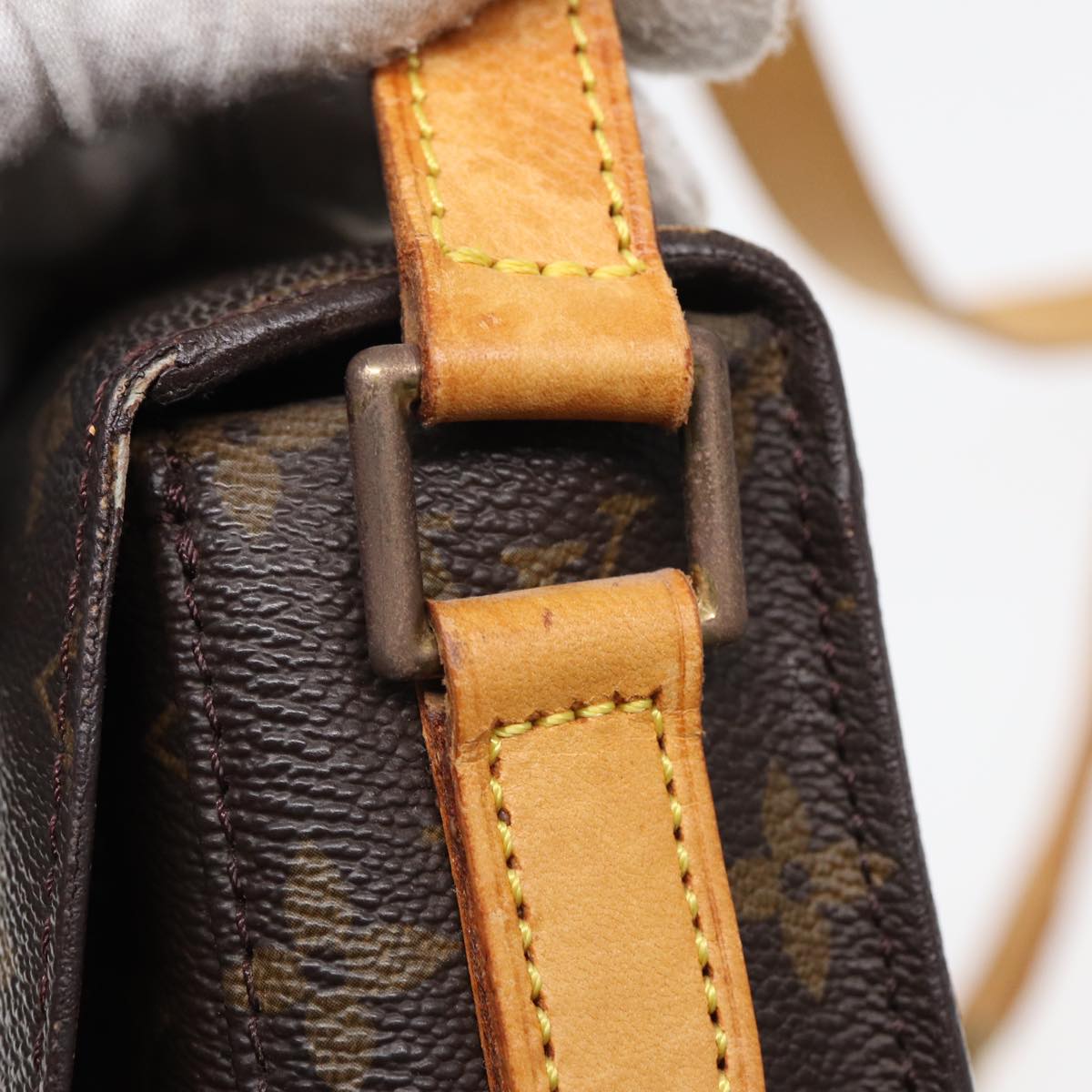 LOUIS VUITTON Monogram Saint Cloud GM Shoulder Bag M51242 LV bs15993