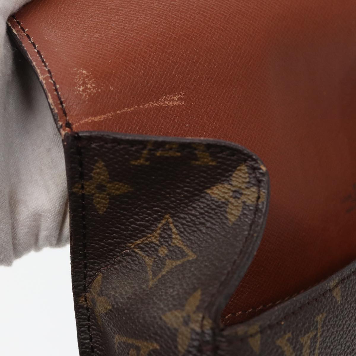 LOUIS VUITTON Monogram Saint Cloud GM Shoulder Bag M51242 LV bs15993