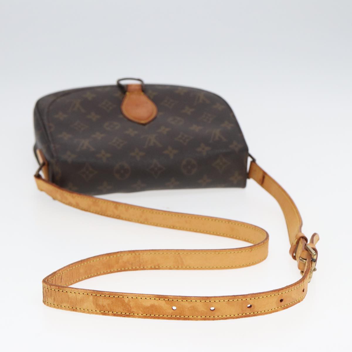 LOUIS VUITTON Monogram Saint Cloud GM Shoulder Bag M51242 LV bs15993