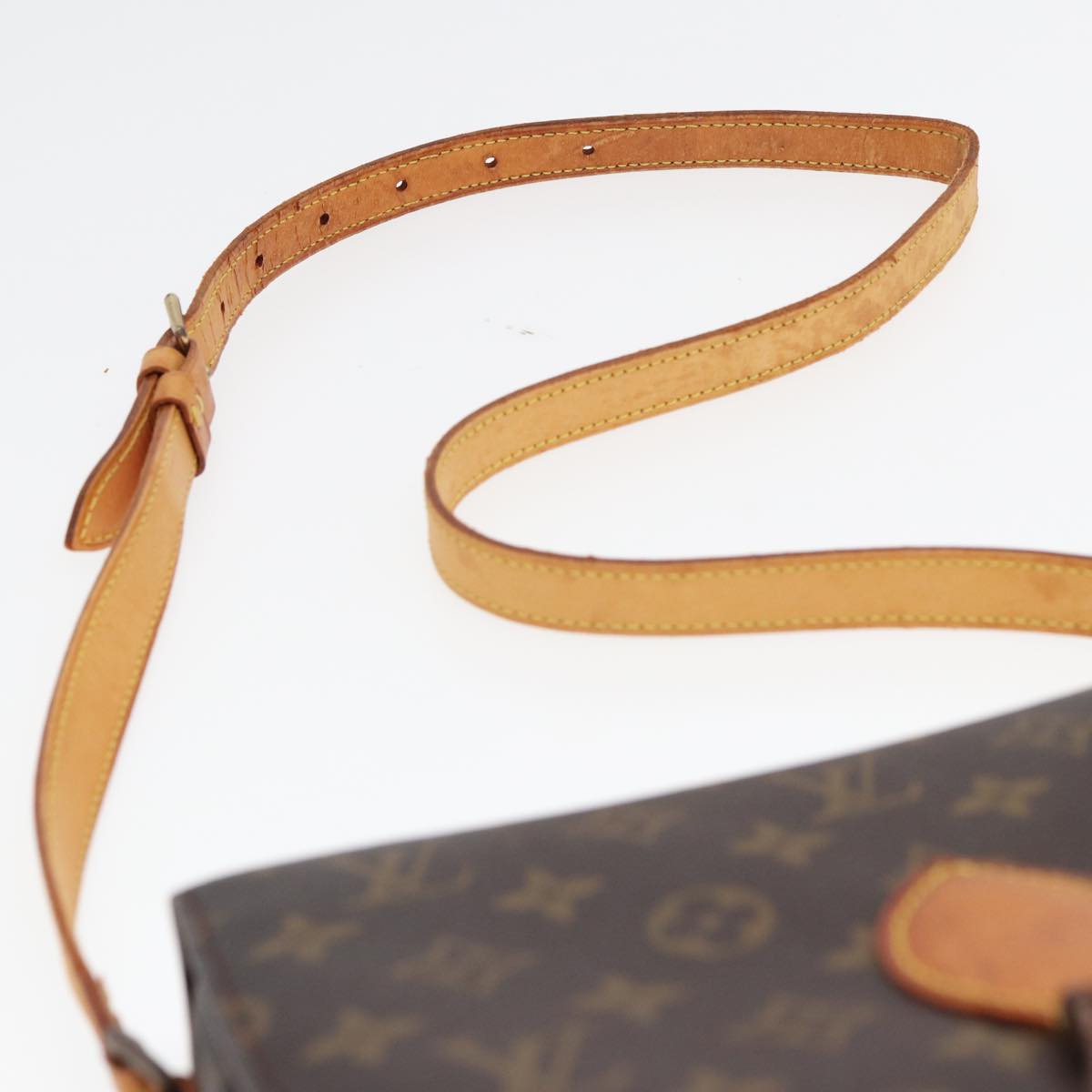 LOUIS VUITTON Monogram Saint Cloud GM Shoulder Bag M51242 LV bs15993