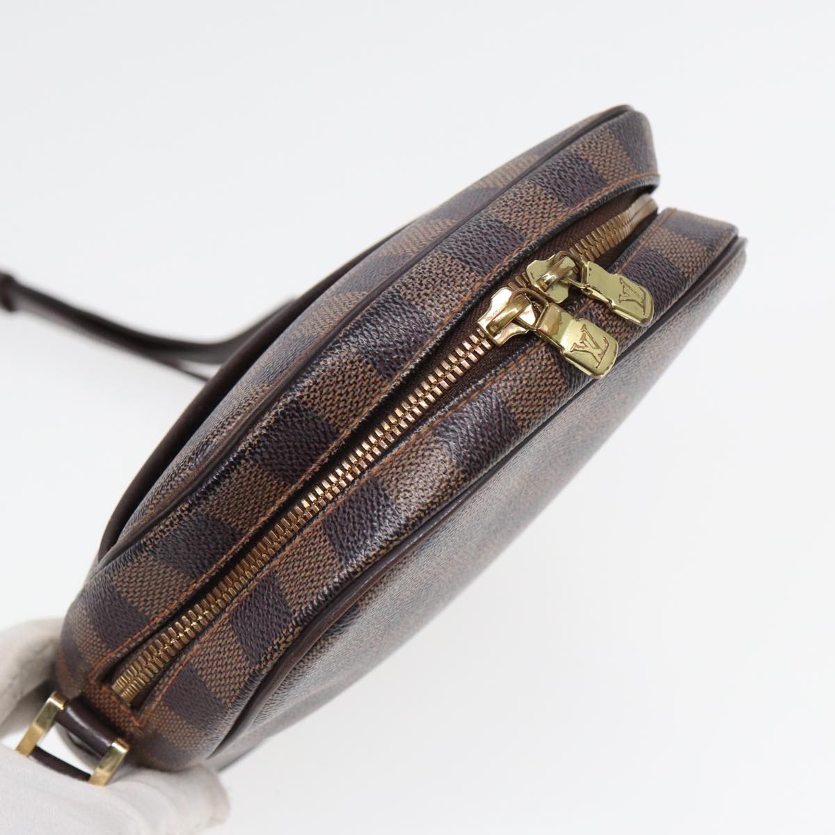 LOUIS VUITTON Damier Ebene Ipanema PM Shoulder Bag N51294 LV bs16030