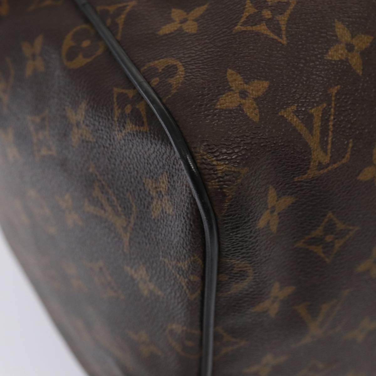 LOUIS VUITTON Monogram Waterproof Keepall Bandouliere55 BostonBag M41411 bs16053