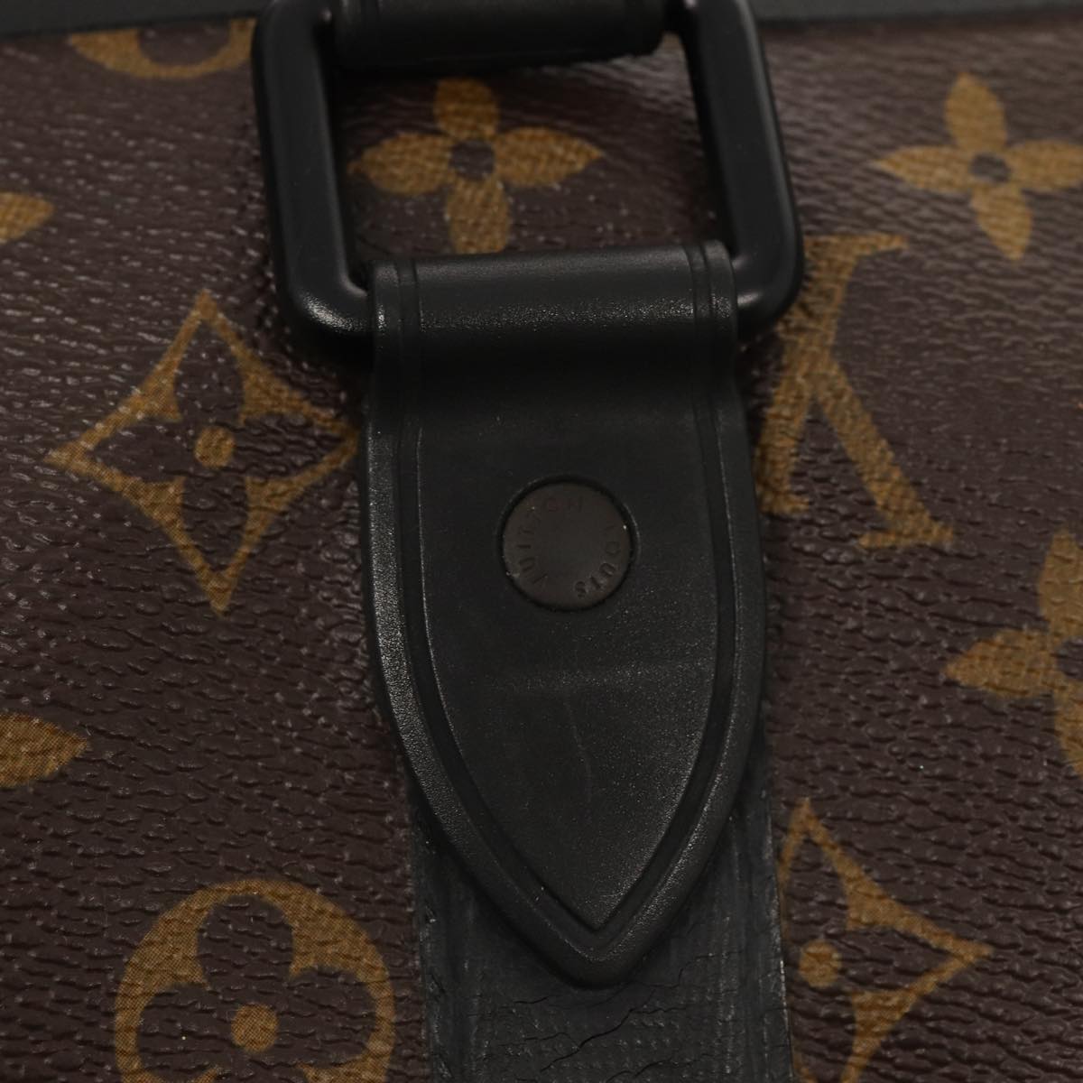 LOUIS VUITTON Monogram Waterproof Keepall Bandouliere55 BostonBag M41411 bs16053