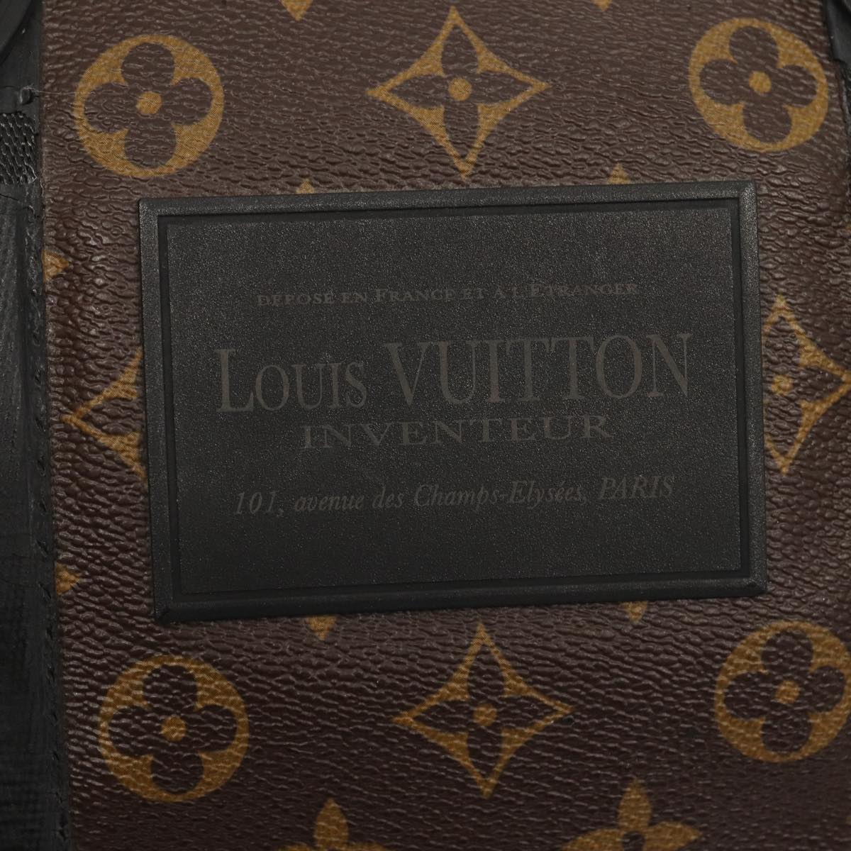 LOUIS VUITTON Monogram Waterproof Keepall Bandouliere55 BostonBag M41411 bs16053