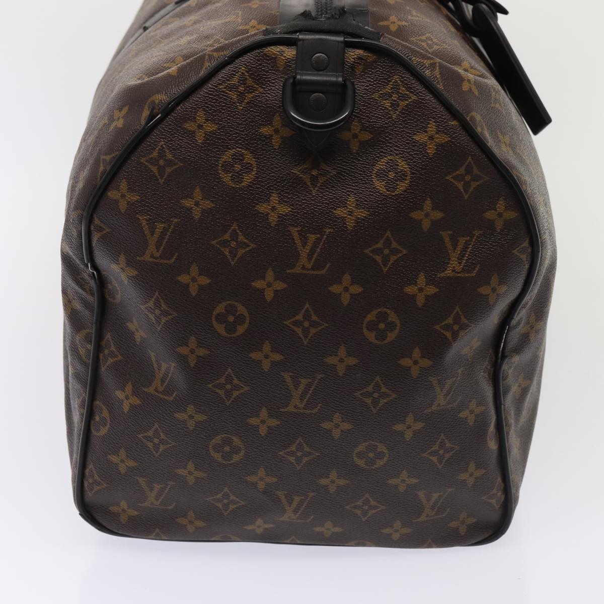 LOUIS VUITTON Monogram Waterproof Keepall Bandouliere55 BostonBag M41411 bs16053