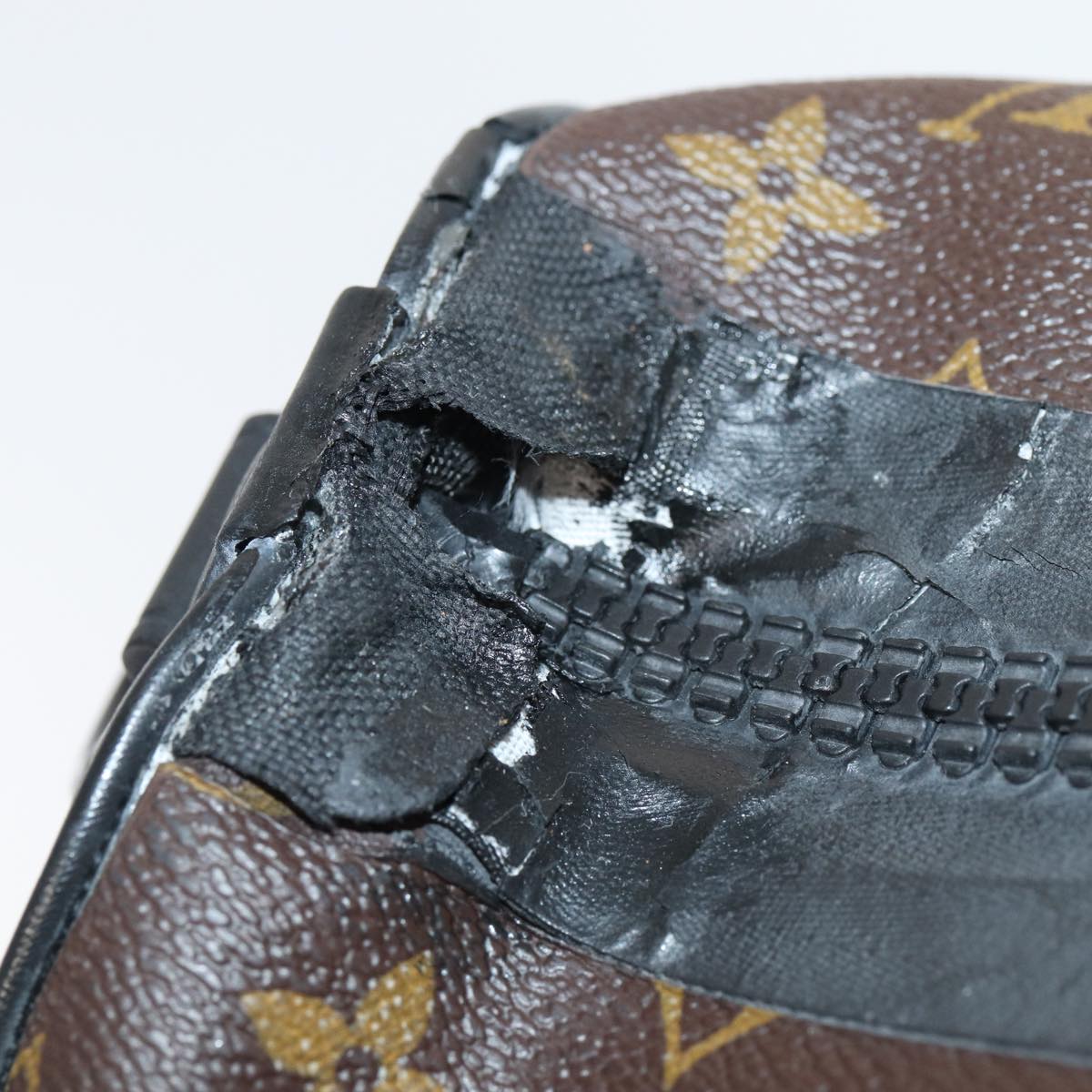 LOUIS VUITTON Monogram Waterproof Keepall Bandouliere55 BostonBag M41411 bs16053