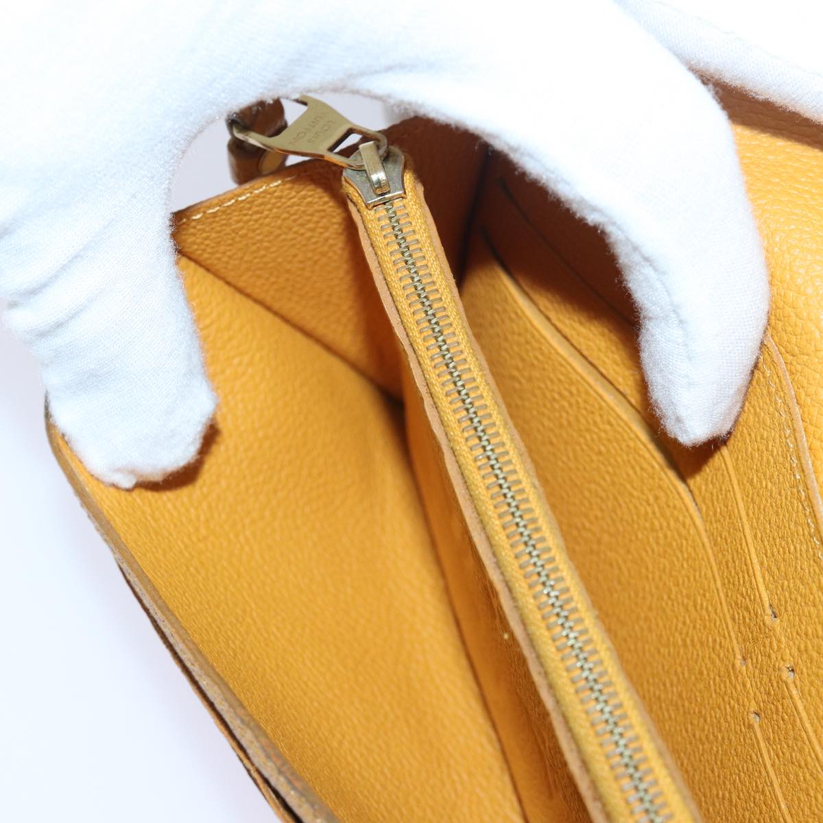 LOUIS VUITTON Empreinte Portefeuille Curieuse Wallet M60409 bs16087