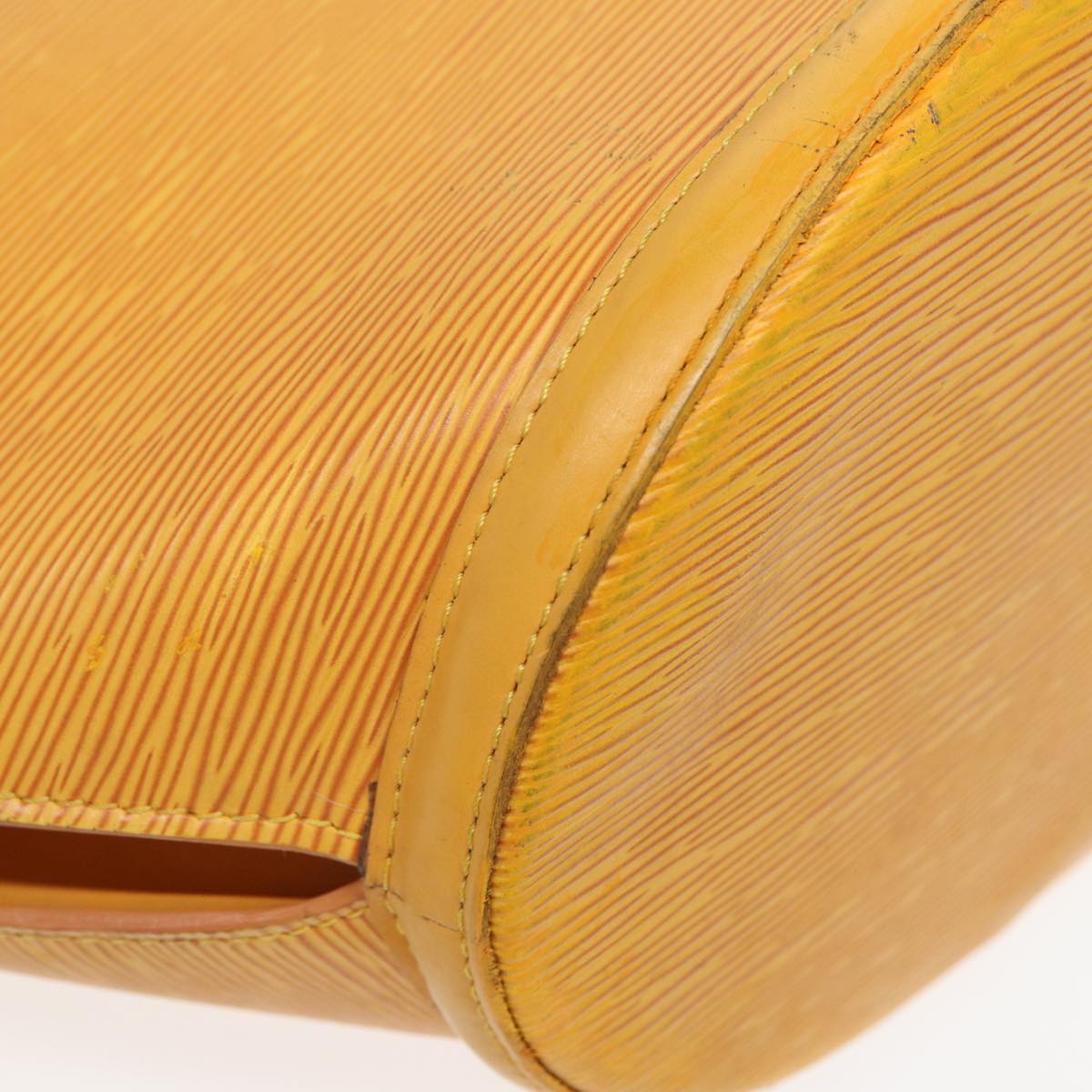 LOUIS VUITTON Epi Saint Jacques Shopping Shoulder Bag Yellow M52269 bs16109