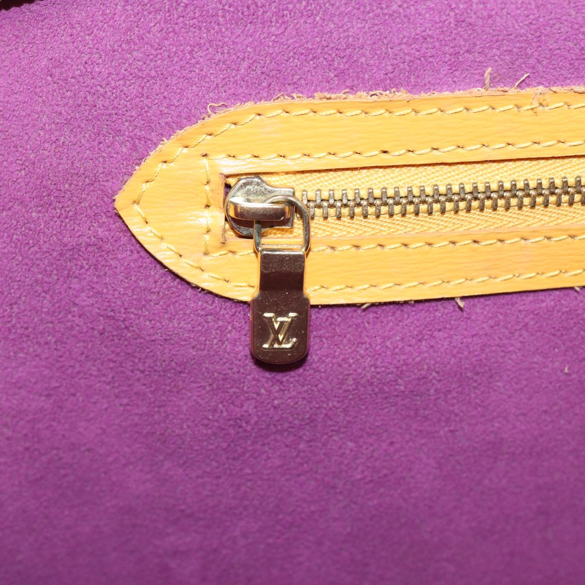 LOUIS VUITTON Epi Saint Jacques Shopping Shoulder Bag Yellow M52269 bs16109