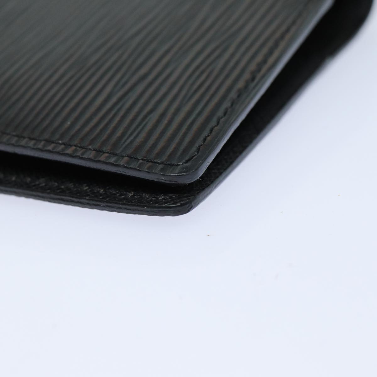 LOUIS VUITTON Epi Agenda PM Day Planner Cover Black R20052 LV bs16117