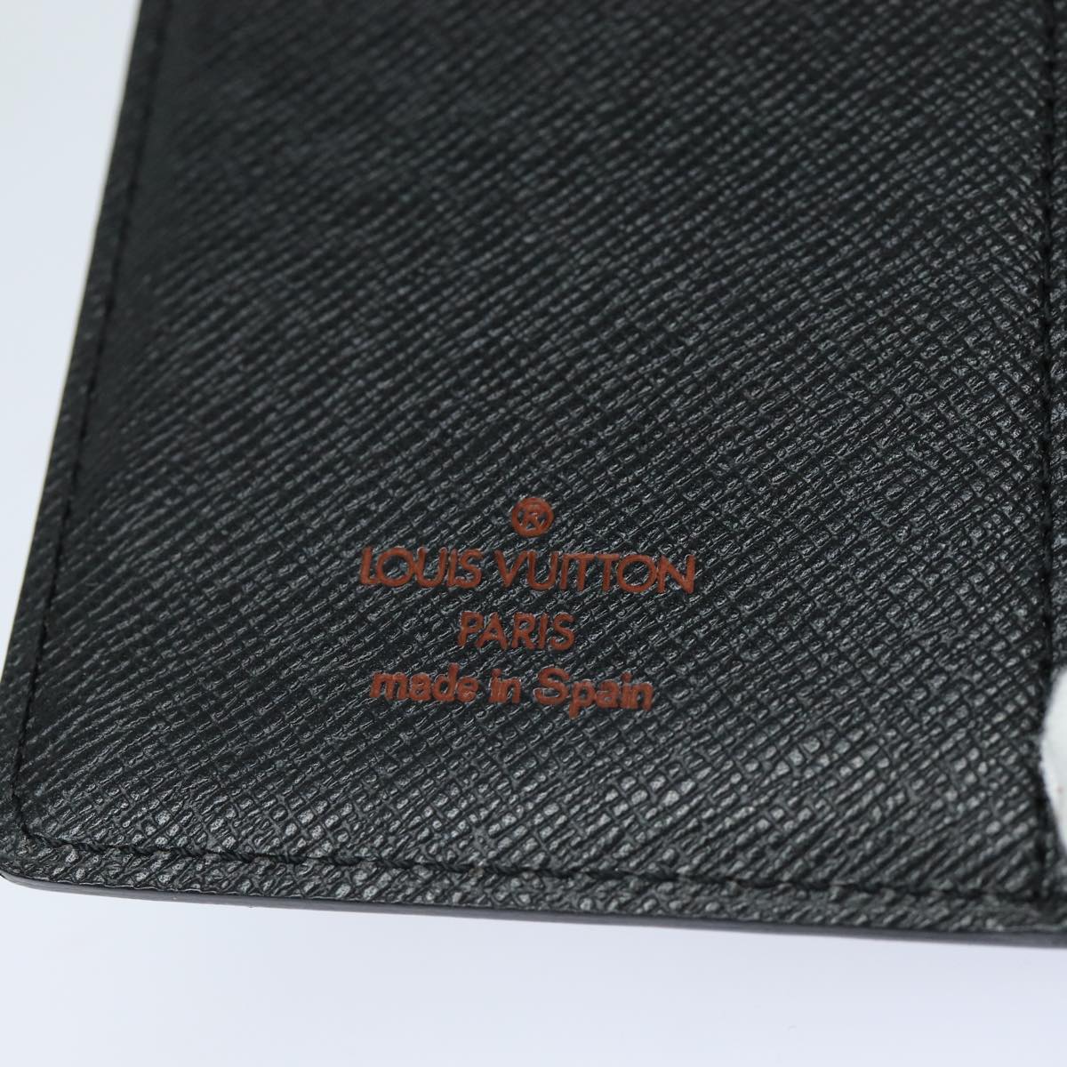 LOUIS VUITTON Epi Agenda PM Day Planner Cover Black R20052 LV bs16117